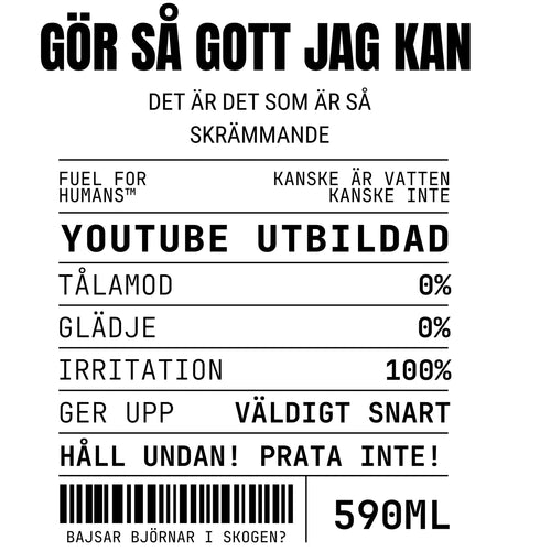 Så gott jag kan