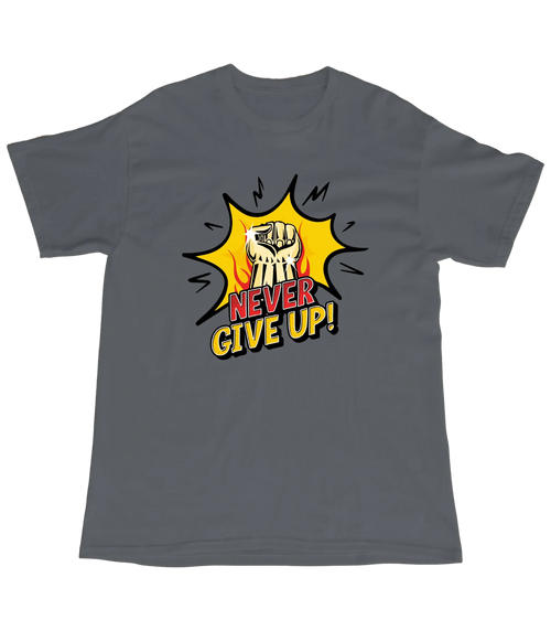 Never give up